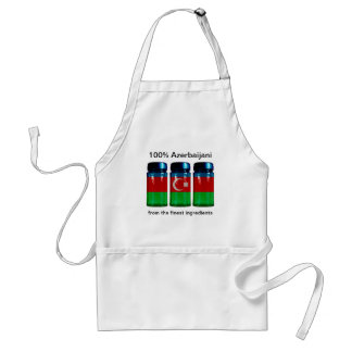 Azerbaijan Flag Spice Jars Apron