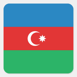 Azerbaijan Flag Sticker