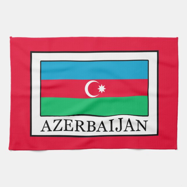 Azerbaijan Kitchen Towel (Horizontal)
