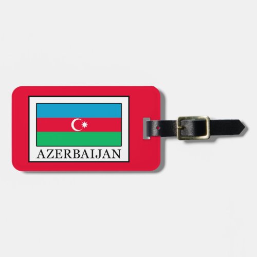 Azerbaijan Luggage Tag