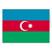 Azerbaijan National Flag (Front Horizontal)