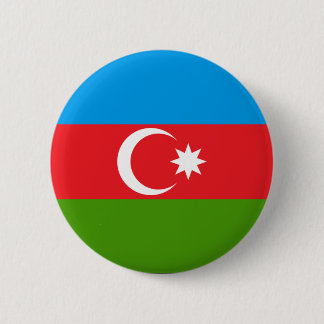 Azerbaijan Pinback Button