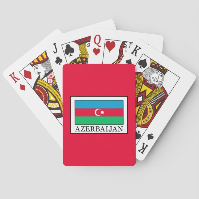 Azerbaijan Poker Cards (Back)