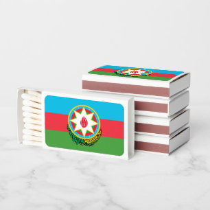 Azerbaijani Flag and National Emblem, Azerbaijan Matchboxes