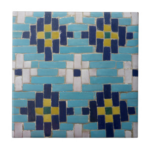 Aziberdian style ceramic tile