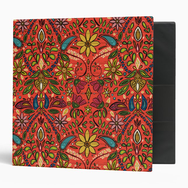 aziza fire 3 ring binder (Front/Inside)