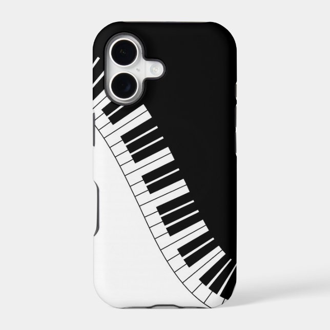 Aziza Keyboard Instruments Iphone Case (Back)