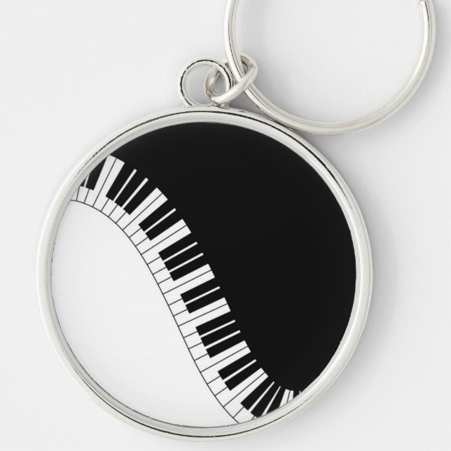 Aziza Keyboard Instruments Keychain (Front)