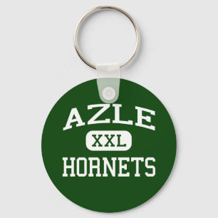 Azle - Hornets - Azle High School - Azle Texas Keychain