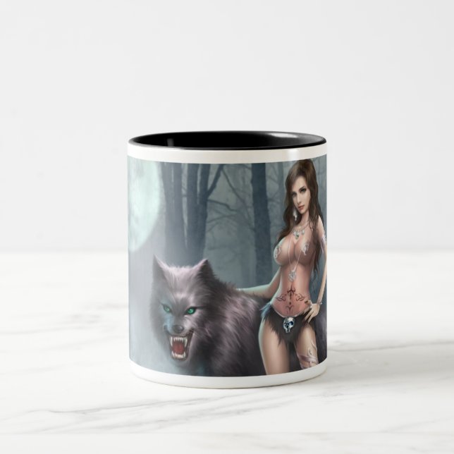 Azmodeus Lycan Queen, Mug (Center)