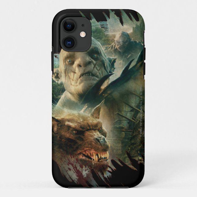 Azog, Narzug, and Bolg Graphic Case-Mate iPhone Case (Back)