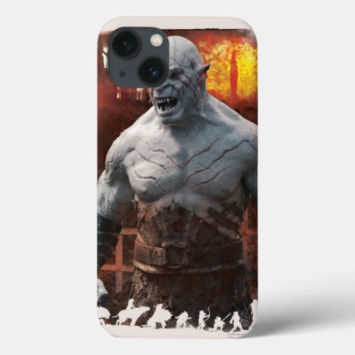 Azog  Orcs Silhouette Graphic iPhone 13 Case