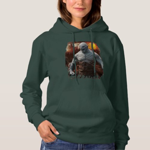 Azog  Orcs Silhouette Graphic Hoodie