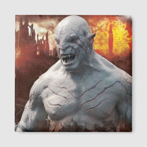 Azog  Orcs Silhouette Graphic Magnet