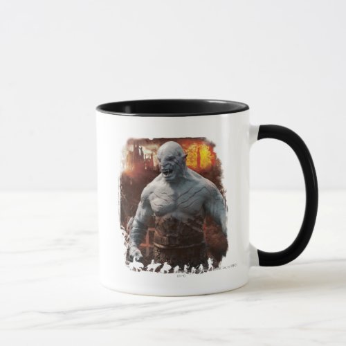 Azog  Orcs Silhouette Graphic Mug