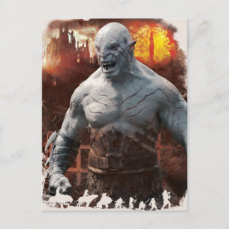 Azog & Orcs Silhouette Graphic Postcard
