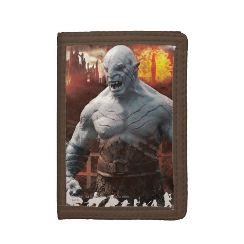 Azog  Orcs Silhouette Graphic Tri_fold Wallet