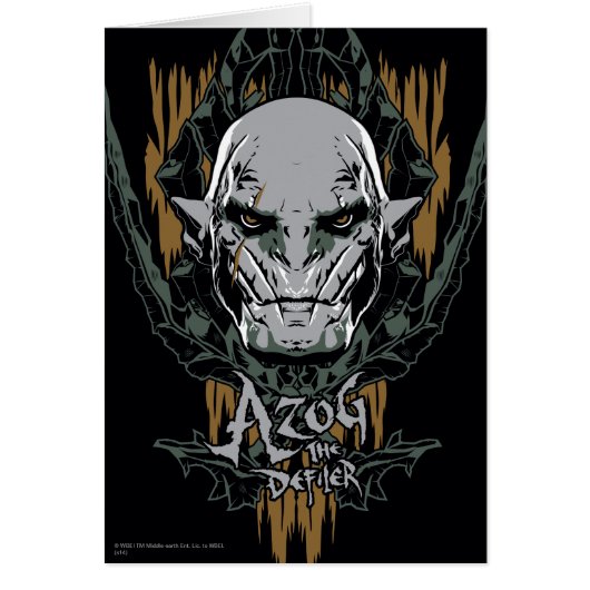 Azog The Defiler Cards (Front)