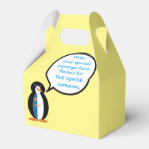 Azorean Talking Ms Penguin Personalized