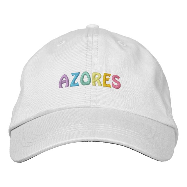 AZORES cap (adjustable fit) (Front)