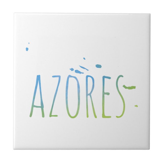 Azores Ceramic Tile (Front)