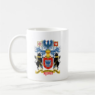 Azores coat of arms coffee mug