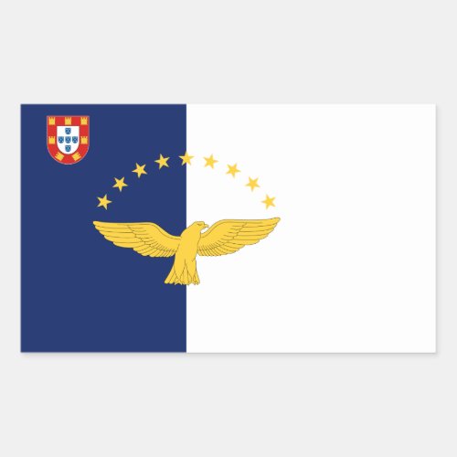 Azores Custom Azores Flag Sticker