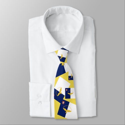 Azores Flag Custom Tie