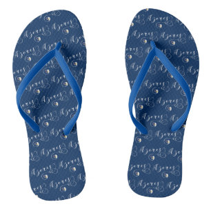 Azores Flag Heart, Portugal, Azorean Flip Flops