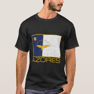 Azores Flag Macaronesia Azorean Pride T-Shirt