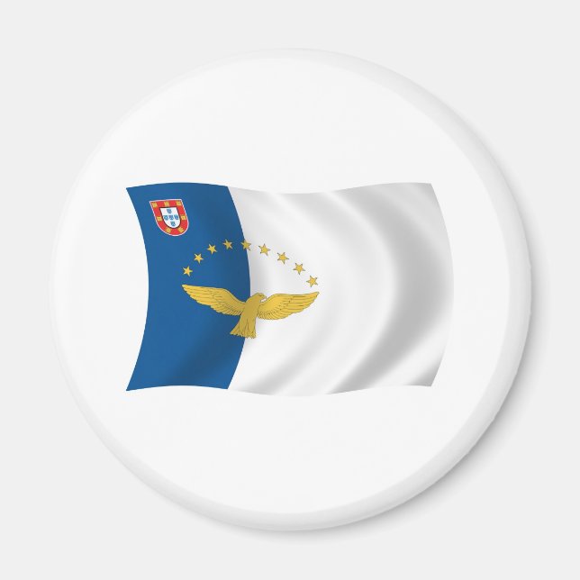 Azores Flag Magnet (Front)
