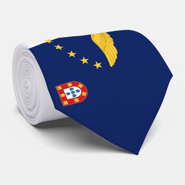 Azores Flag Tie (Rolled)