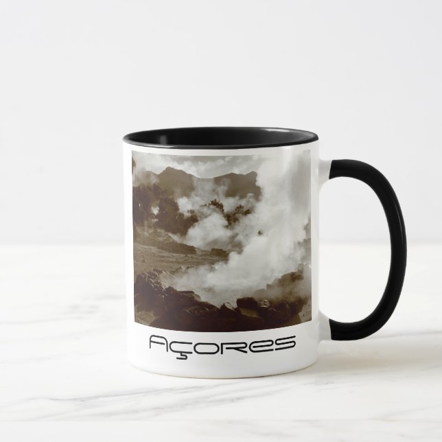 Azores (Furnas) hotsprings mug (Right)