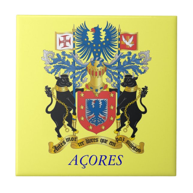 Azores* Islands Decorative Tile (Front)