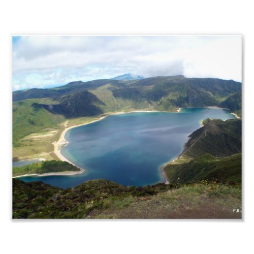 Azores Islands Nature Print