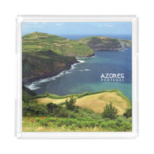 Azores Islands photo, Portugal Acrylic Tray
