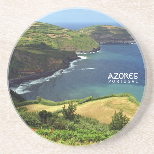 Azores islands photo, Portugal Coaster (Front)