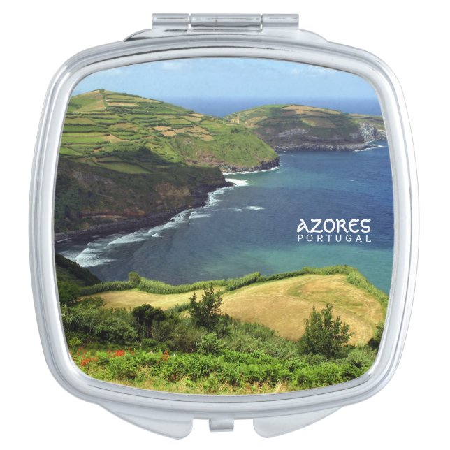 Azores Islands photo, Portugal Compact Mirror (Front)
