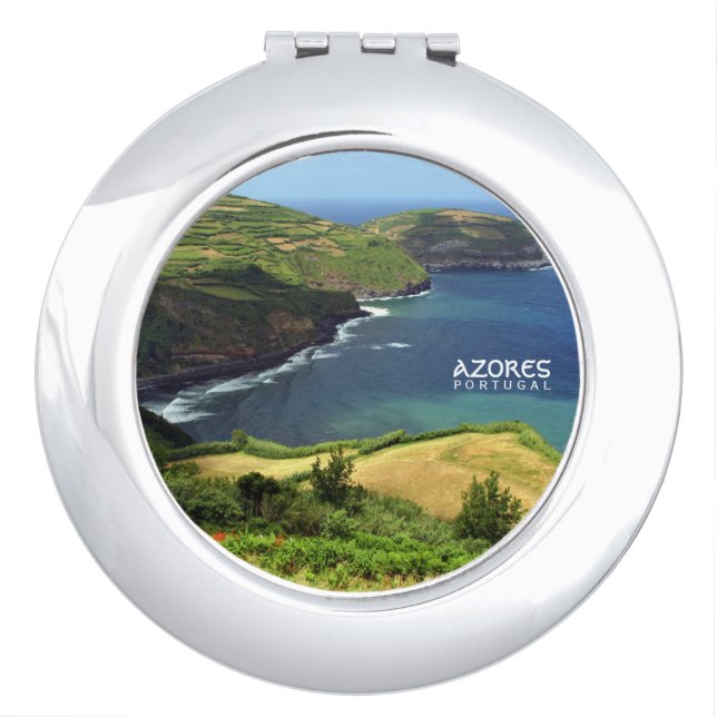 Azores Islands photo, Portugal Compact Mirror (Front)