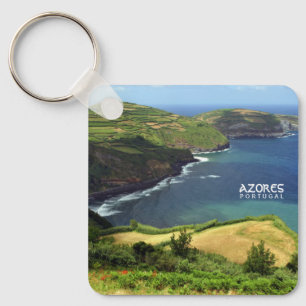 Azores Islands photo, Portugal Keychain
