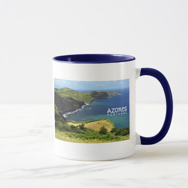 Azores islands photo, Portugal  Mug (Right)