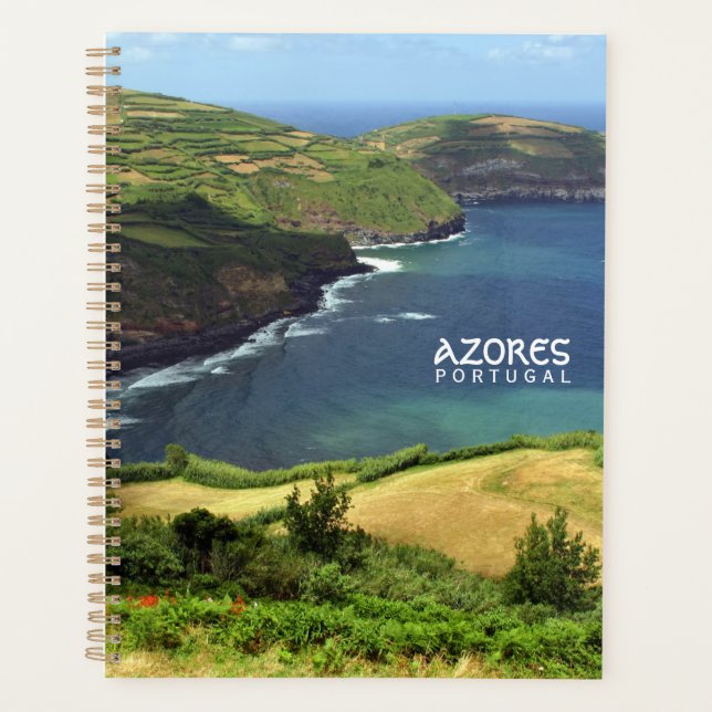 Azores islands photo, Portugal Planner (Front)