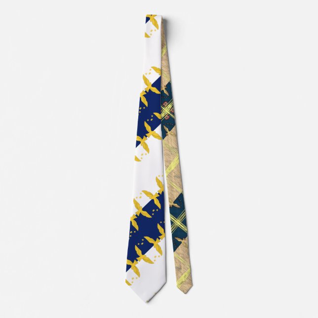 Azores islands, Portugal Neck Tie (Front)