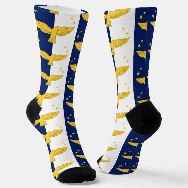 Azores islands, Portugal Socks (Angled)