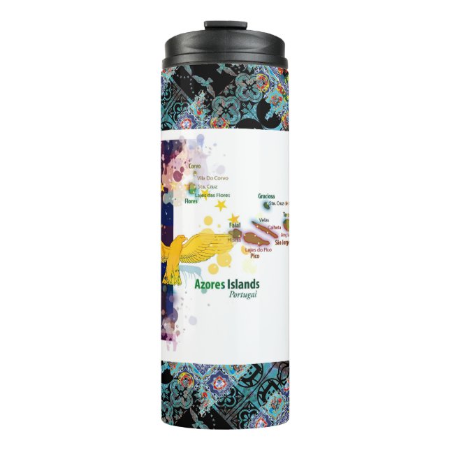 Azores islands, Portugal Thermal Tumbler (Front)