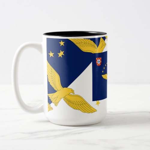 Azores islands Portugal Two_Tone Coffee Mug