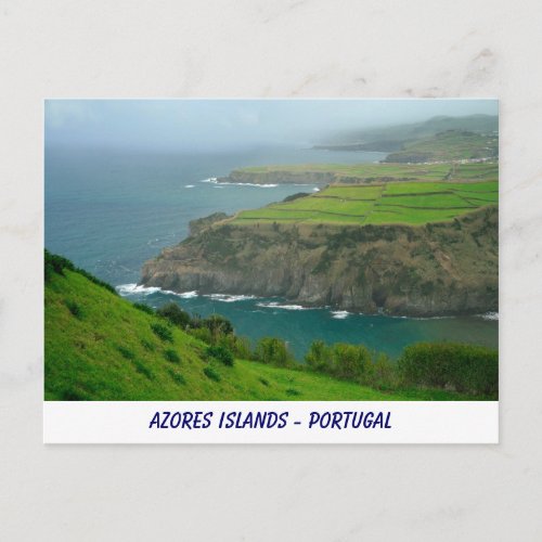 Azores Islands Postcard