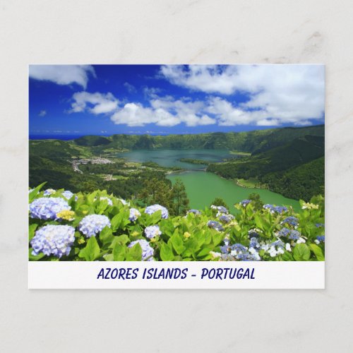 Azores Islands Postcard