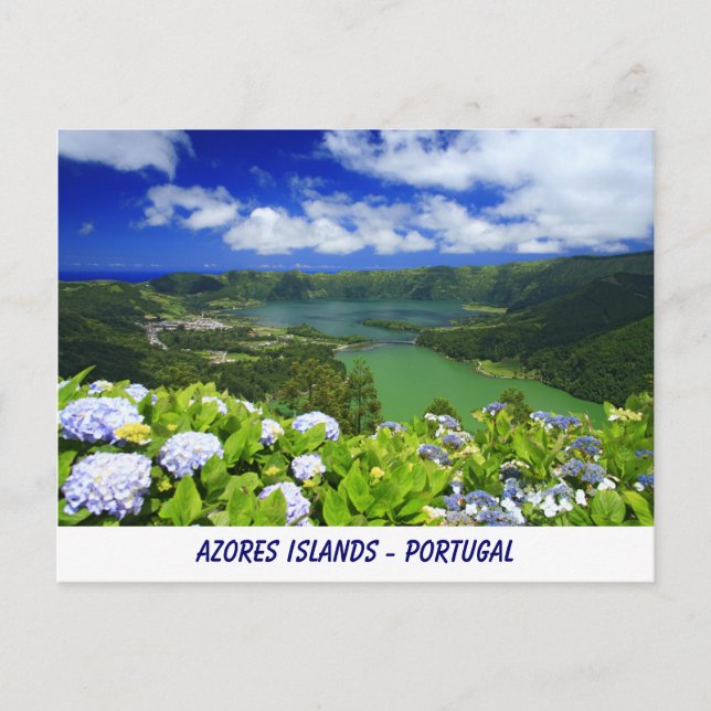 Azores Islands Postcard (Front)