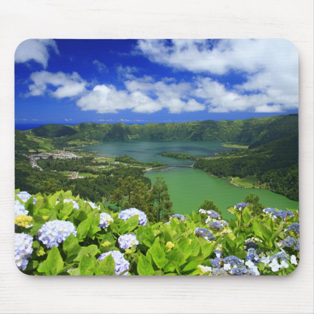 Azores landscape Mousepad (Front)